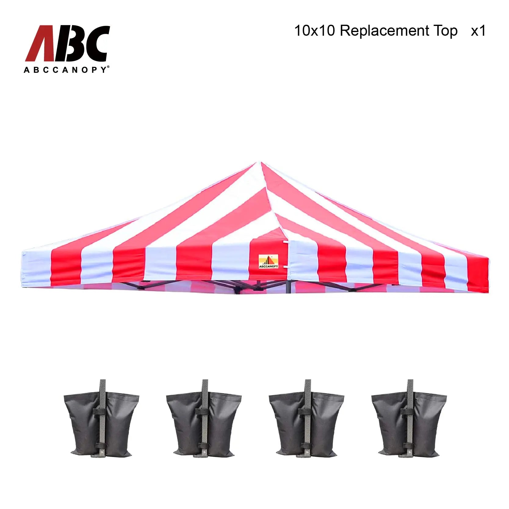 ABCCANOPY Replacement Top Cover for 8x8/10x10/10x15/10x20