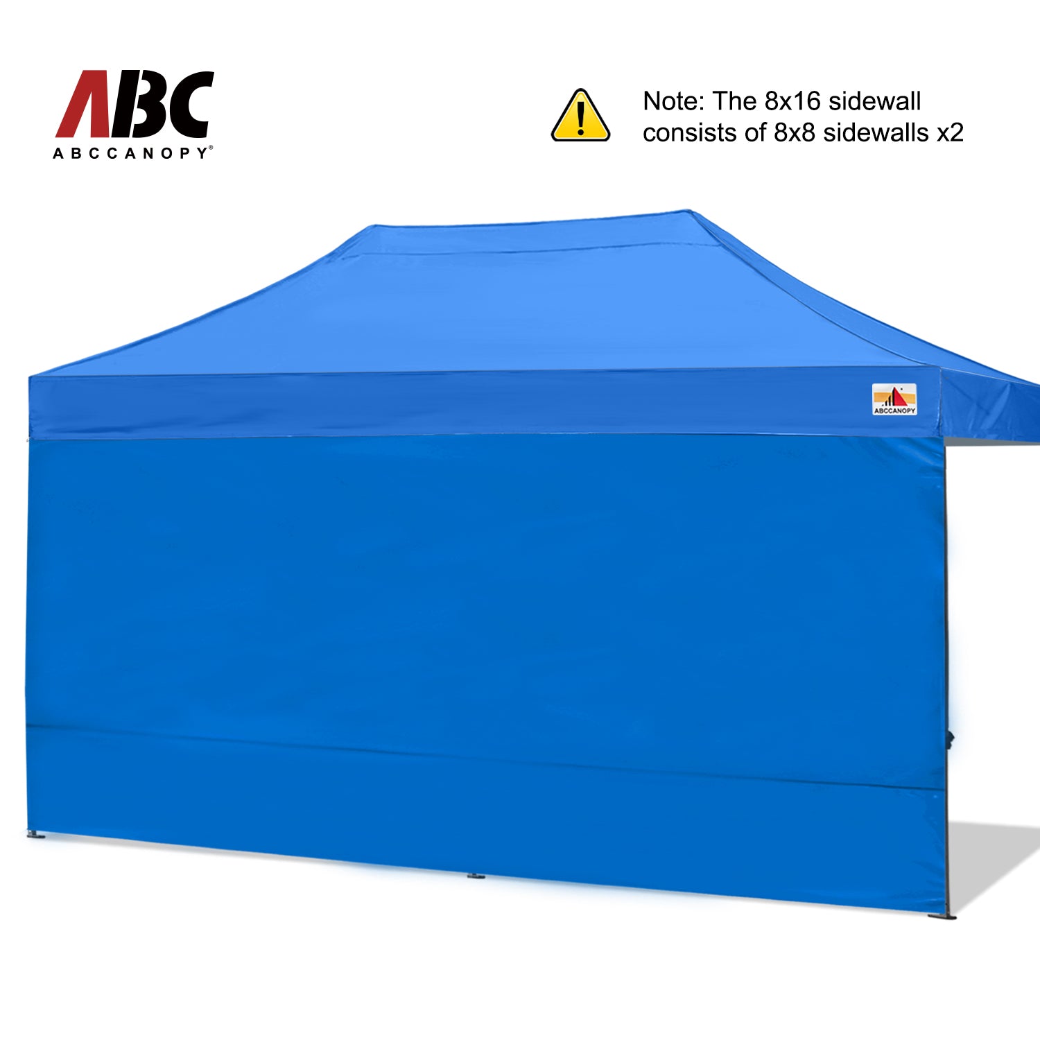 ABCCANOPY Horizontal Velcro Sidewall for 10x10/10x15/10x20 Canopy (Overseas)
