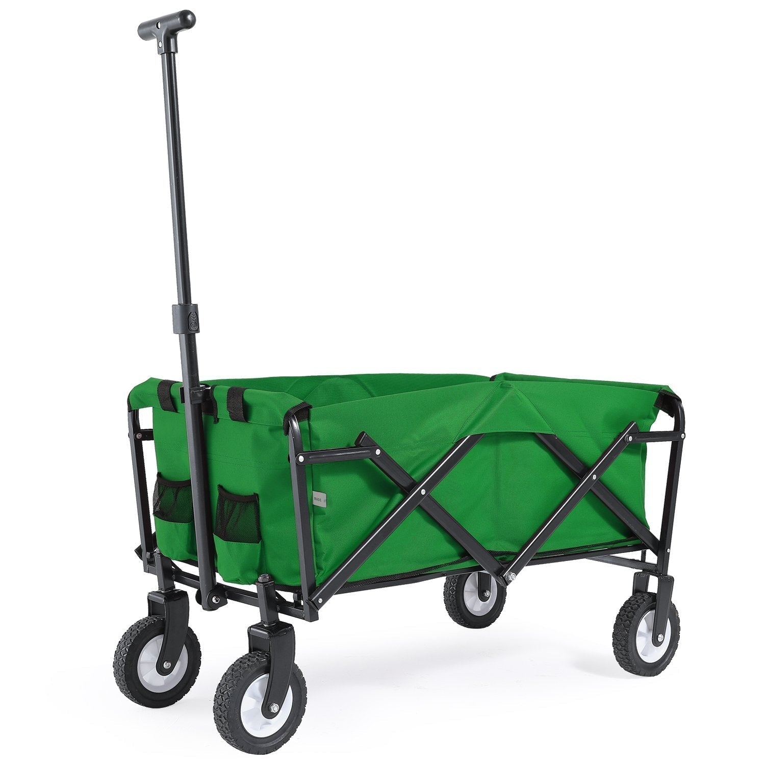 Folding Collapsible Utility Wagon Cart Outdoor Garden Shopping Camping Cart