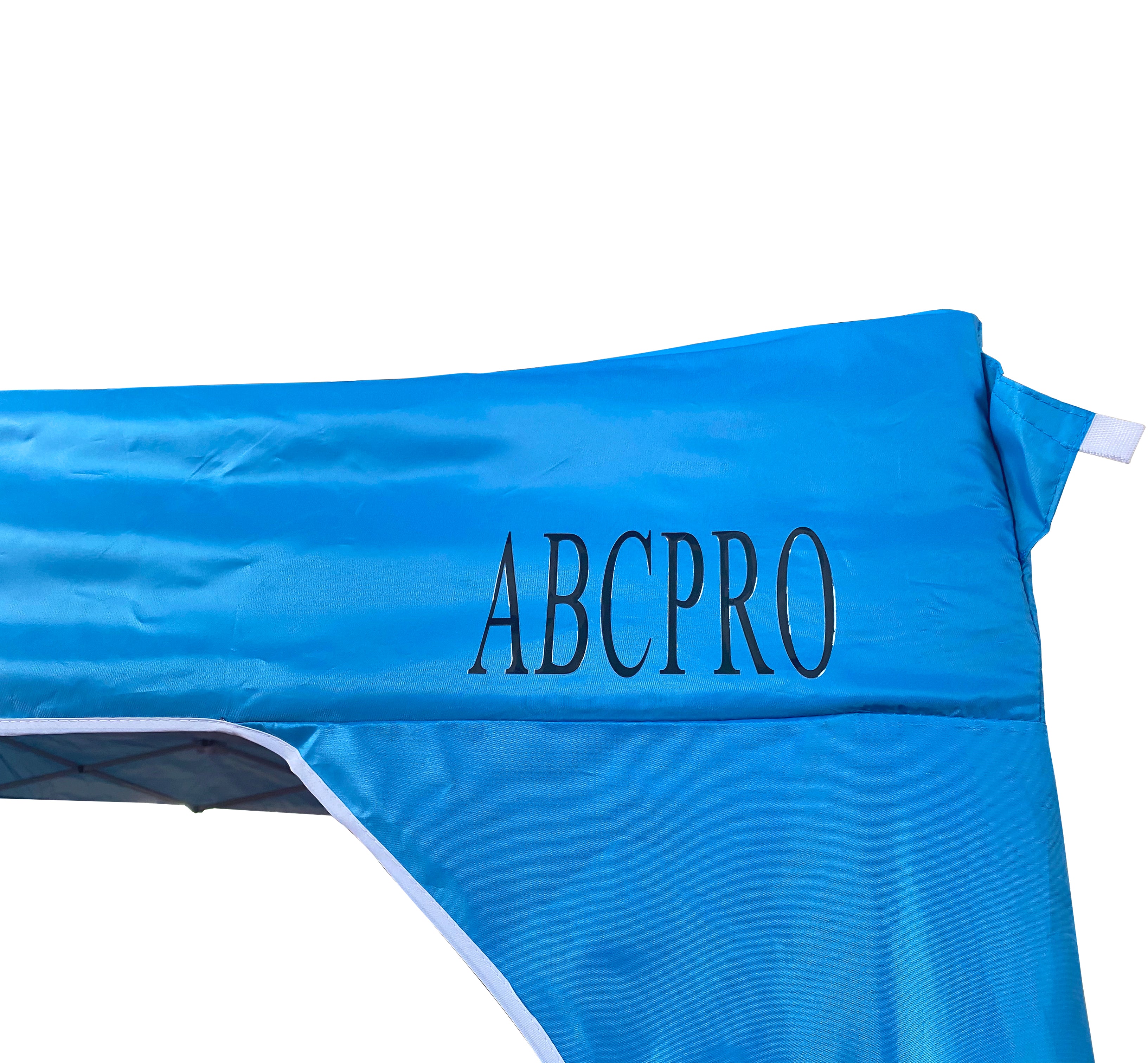 ABCPRO - de 10 x 10 pies con estructura de acero, para nivel comercial, 6 paredes desmontables con cierre, con funda con ruedas para guardarla, incluye 4 bolsas de contrapeso