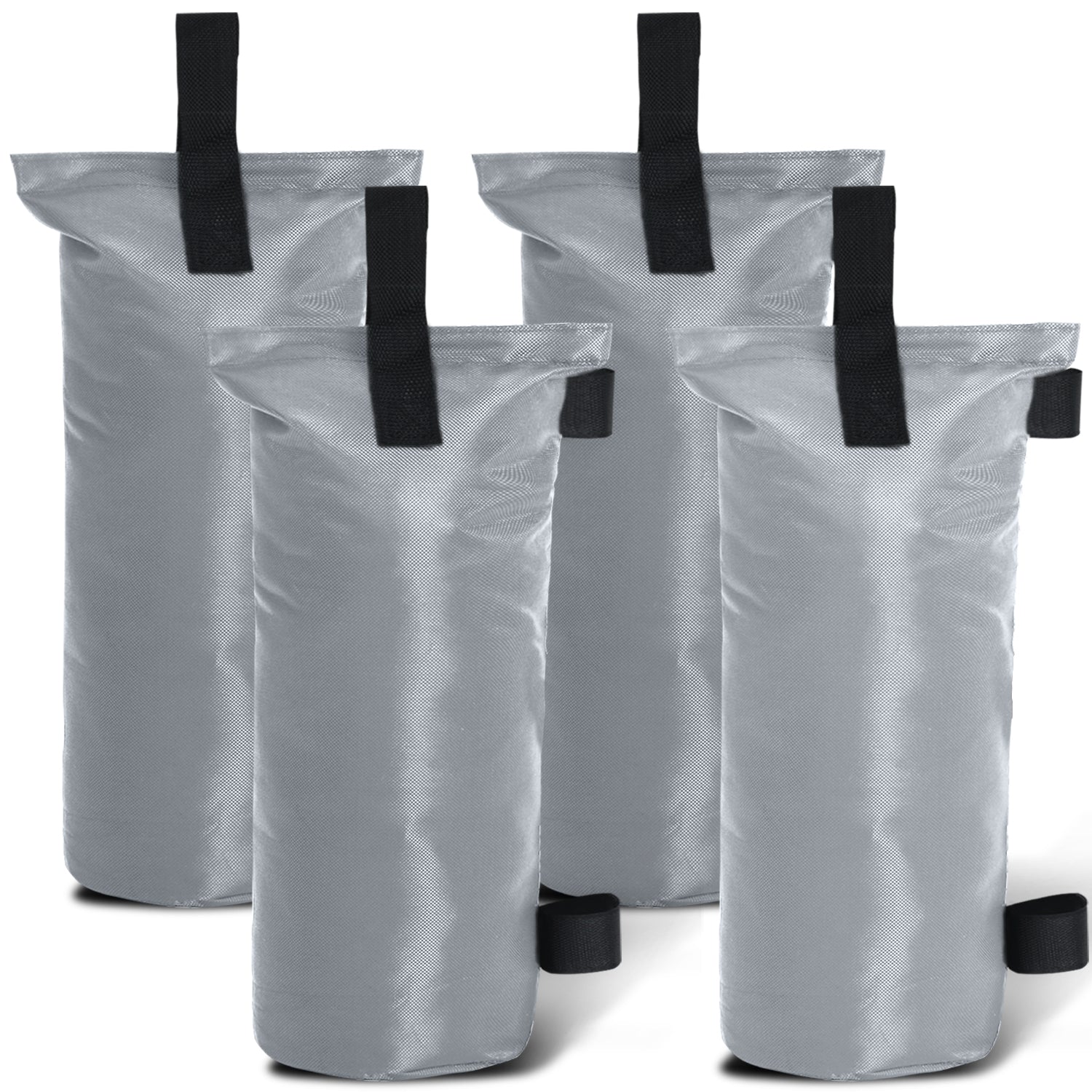 ABCCANOPY 100LBS/112LBS/150LBS Extra Large Canopy Sand Bags, 4-Packs (Without Sand)