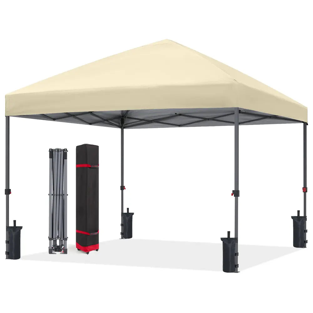 ABCCANOPY Durable Easy Pop up Canopy Tent Black / 8x8