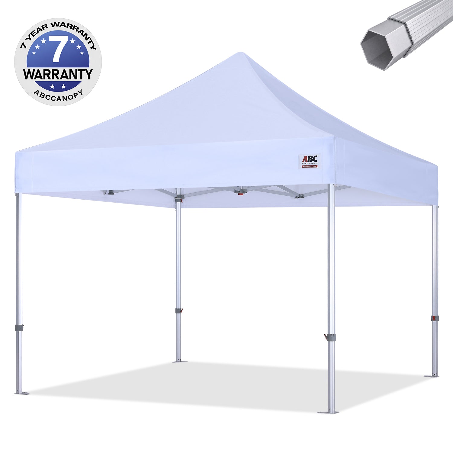 ABCCANOPY S3 BenchMark Brio™ Fort Aluminum Hex Canopy Tent 10x10/10x15/10x20