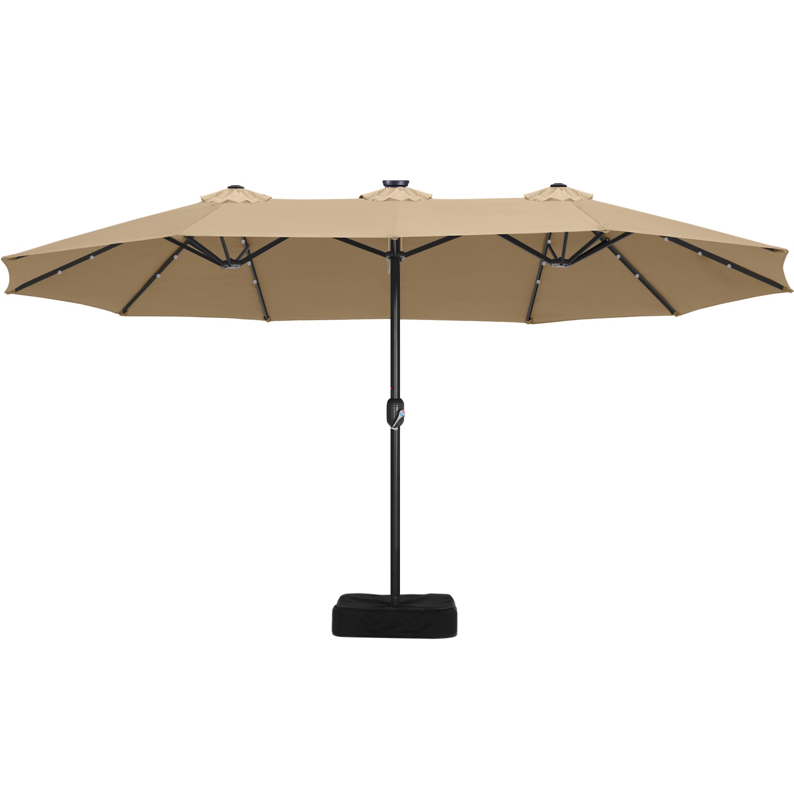 ABCCANOPY Outdoor Double-Sided Large Patio Umbrella 15FT