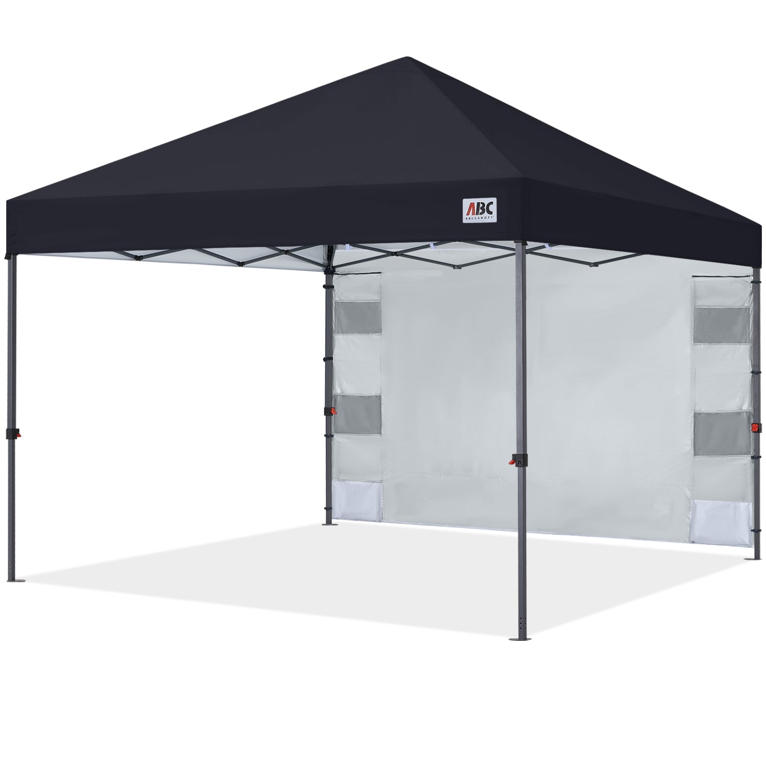 ABCCANOPY 10x10 Pop Up Canopy Tent with Storage Sidewall (Low Crest™)