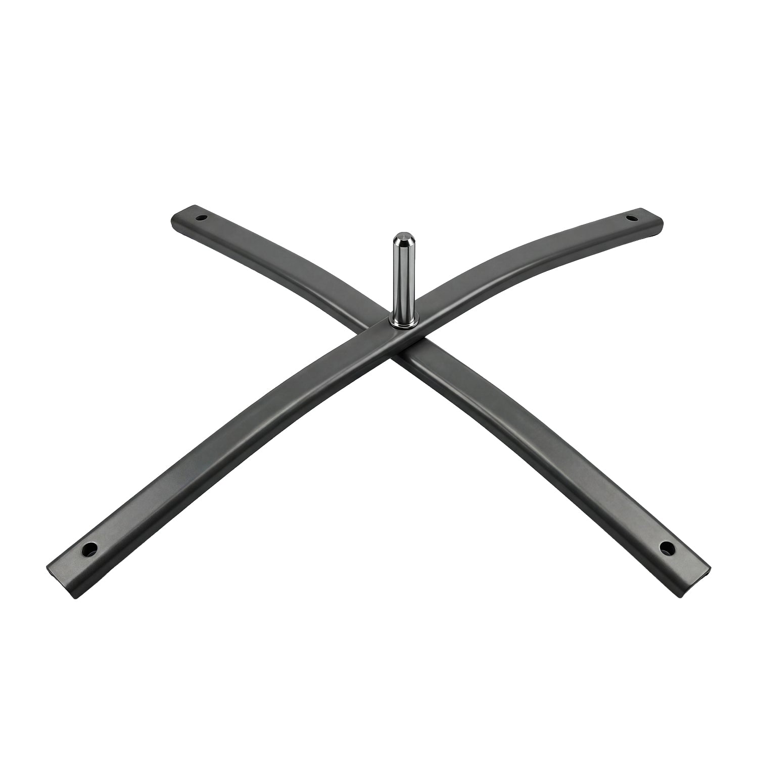 Iron Tube Cross Base - with Rotor