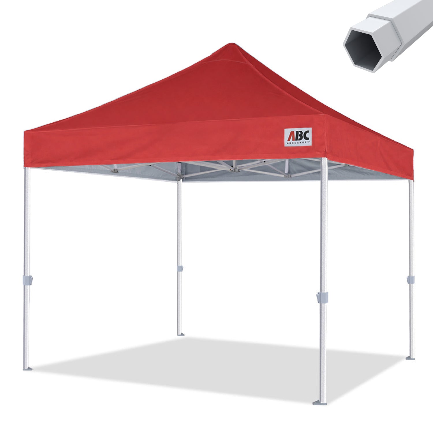 ABCCANOPY S1 Nova Base™-Frame Pro Hexagonal Pop Up Canopy Tent 10x10/10x15/10x20