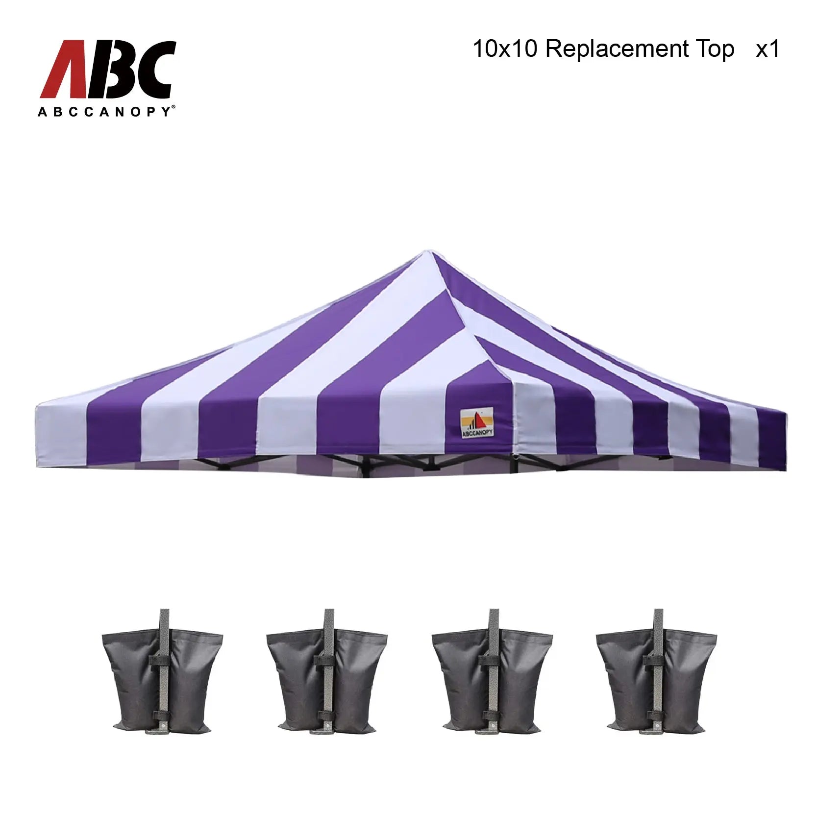ABCCANOPY Replacement Top Cover for 8x8/10x10/10x15/10x20