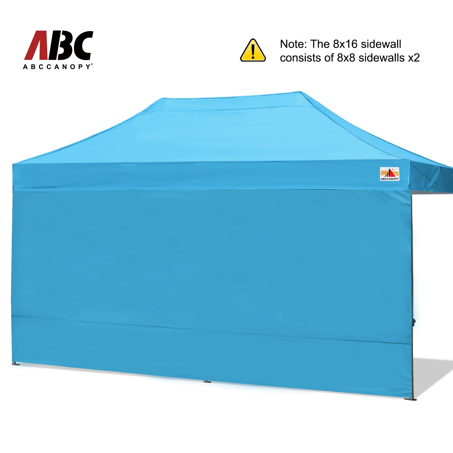 ABCCANOPY Horizontal Velcro Sidewall for 10x10/10x15/10x20 Canopy (Overseas)