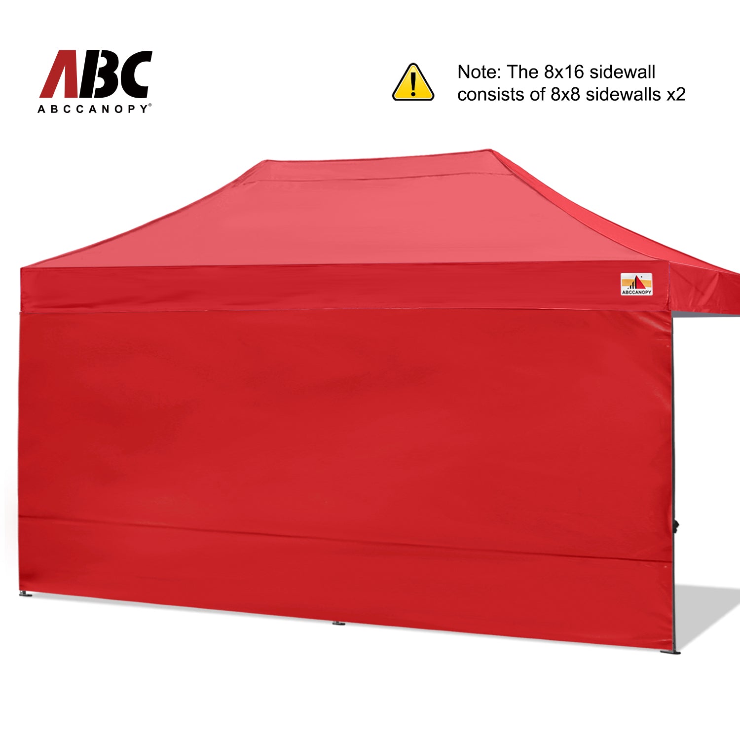 ABCCANOPY Horizontal Velcro Sidewall for 10x10/10x15/10x20 Canopy (Overseas)