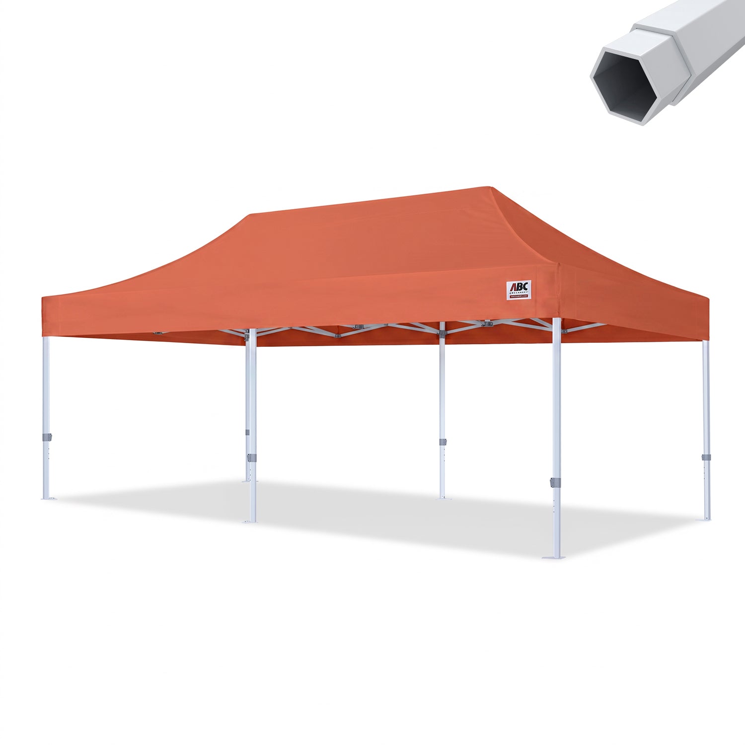 ABCCANOPY S1 Nova Base™-Frame Pro Hexagonal Pop Up Canopy Tent 10x10/10x15/10x20
