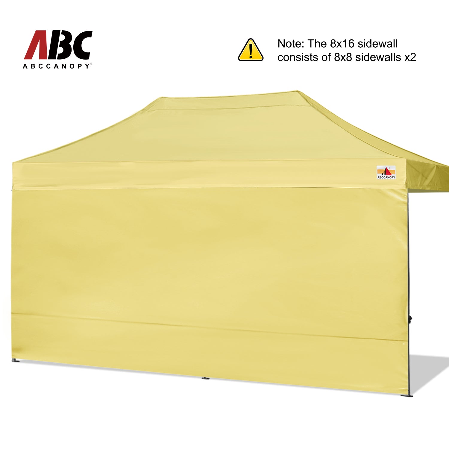 ABCCANOPY Horizontal Velcro Sidewall for 10x10/10x15/10x20 Canopy (Overseas)