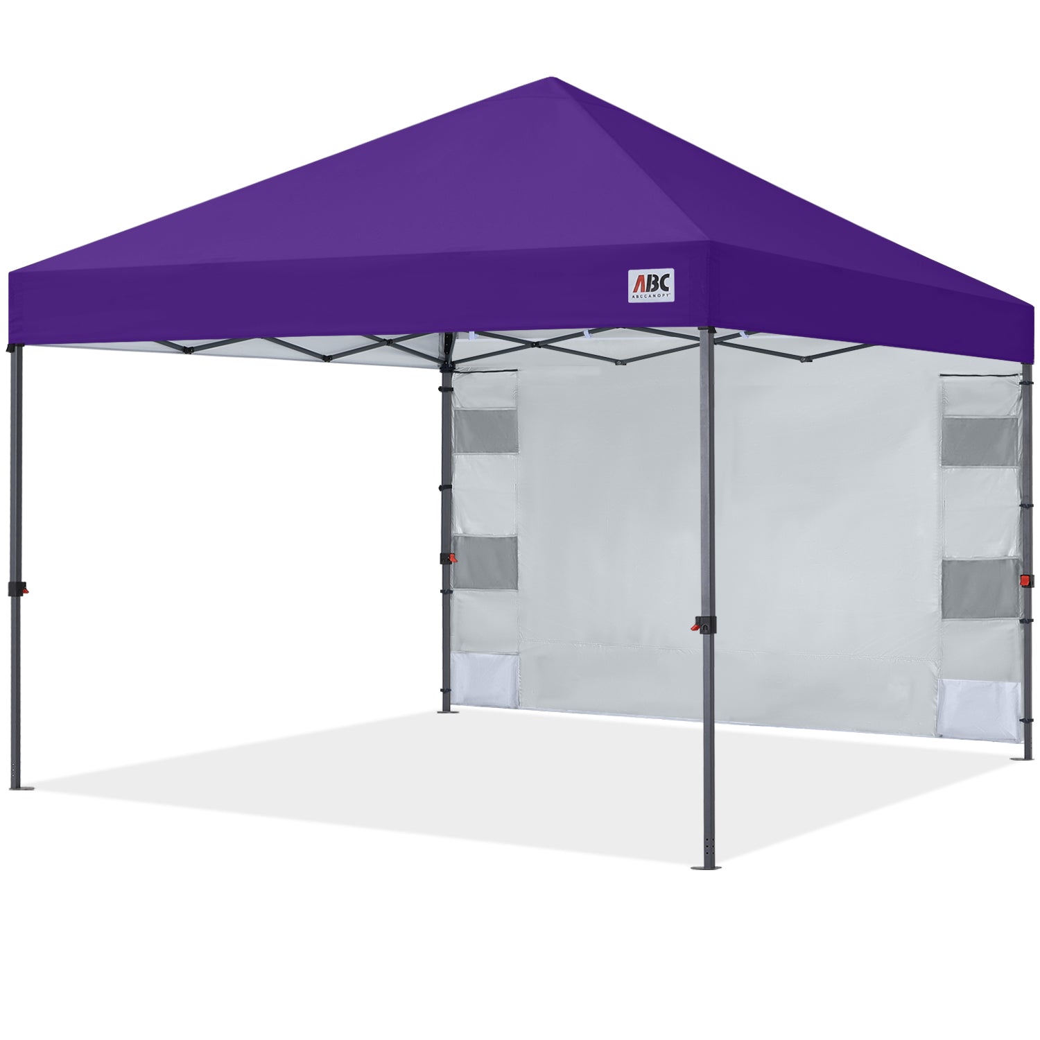 ABCCANOPY 10x10 Pop Up Canopy Tent with Storage Sidewall (Low Crest™)
