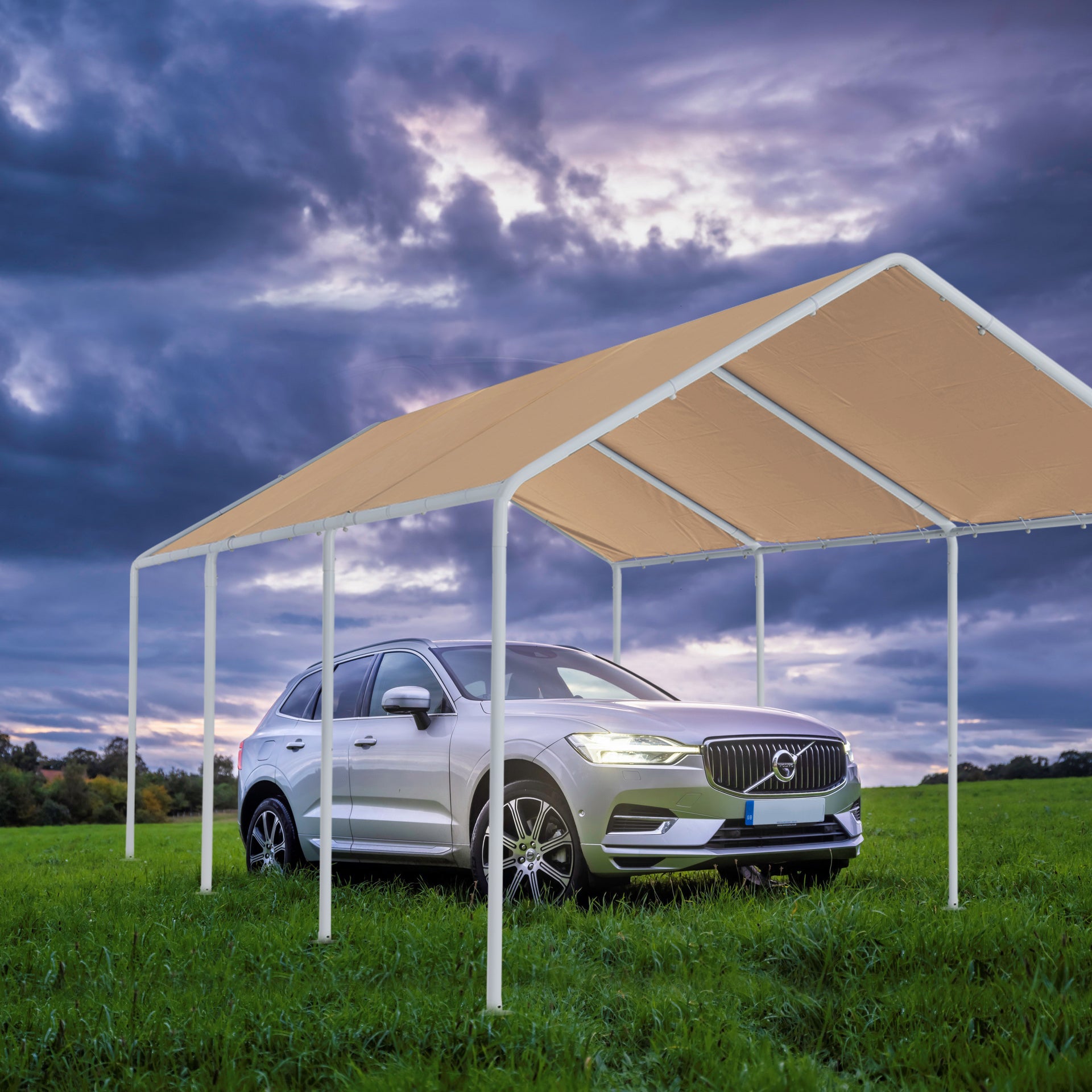 garage tent ABCCANOPY 10x20 Carport Garage Car Boat Shelter Party Tent