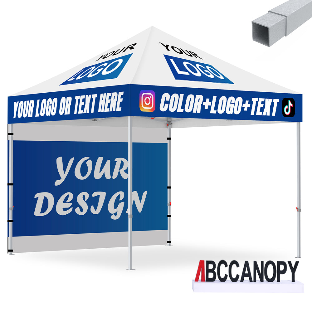 S2 Crux Start™-Core Custom Canopy Tent Square Tube 10x10, 10x15, 10x20