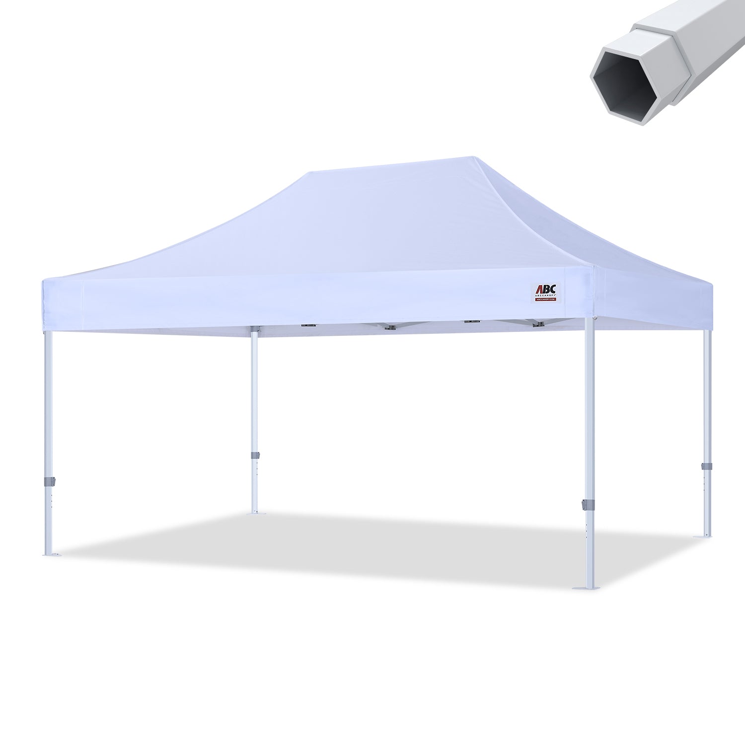 ABCCANOPY S1 Nova Base™-Frame Pro Hexagonal Pop Up Canopy Tent 10x10/10x15/10x20