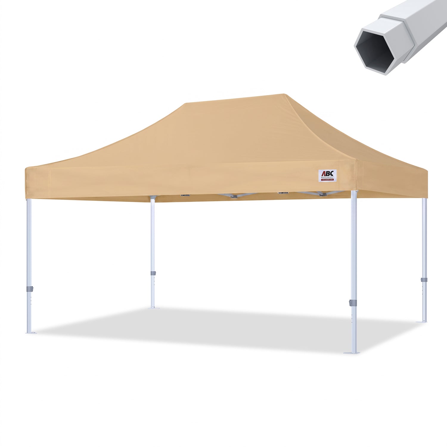ABCCANOPY S1 Nova Base™-Frame Pro Hexagonal Pop Up Canopy Tent 10x10/10x15/10x20