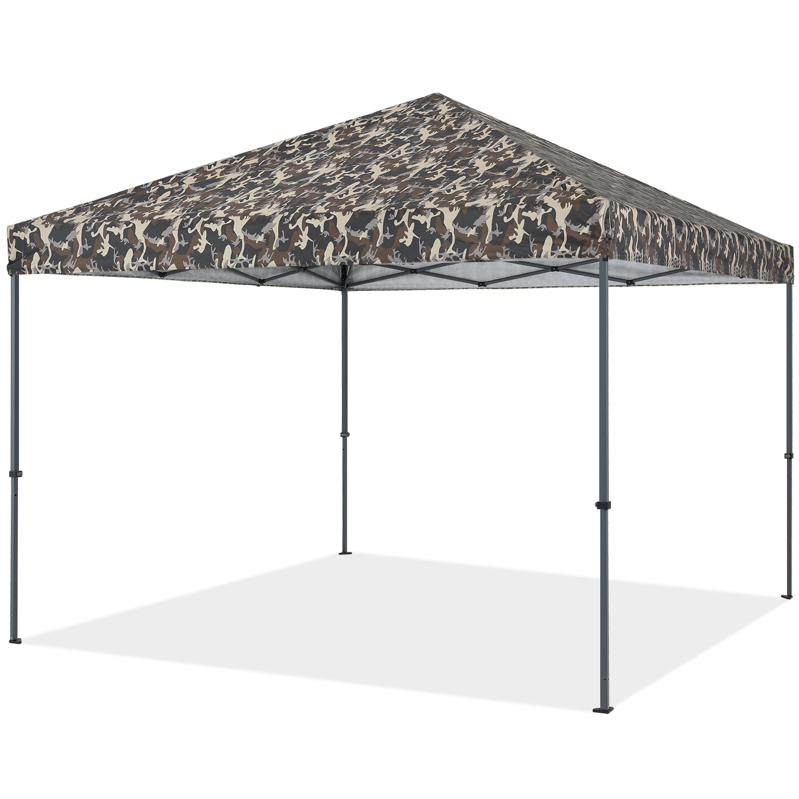Outdoor Easy Pop up 10x10 Camping Canopy Tent With Graphic Print