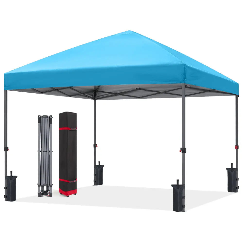 ABCCANOPY Durable Easy Pop up Canopy Tent Black / 8x8