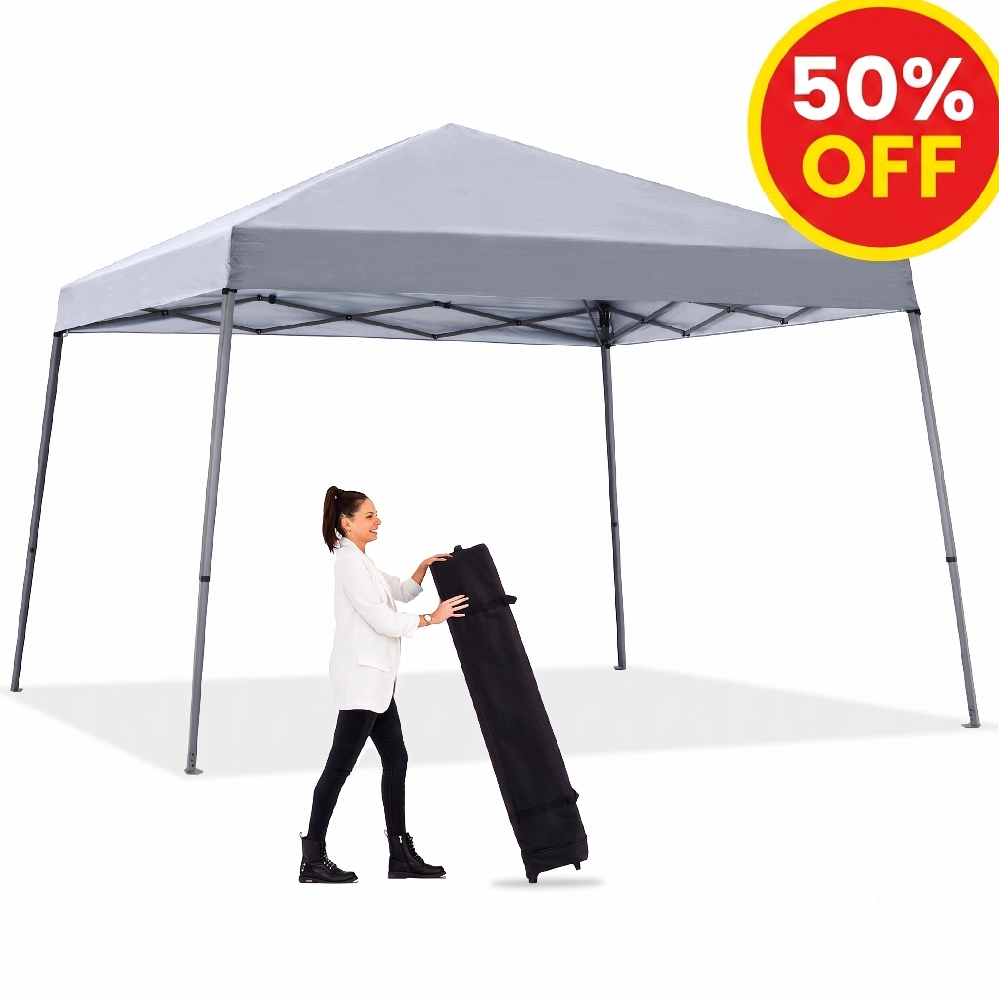 ABCCANOPY Knoll Shade™ Outdoor Stable Pop Up Camping Canopy Tent 12x12