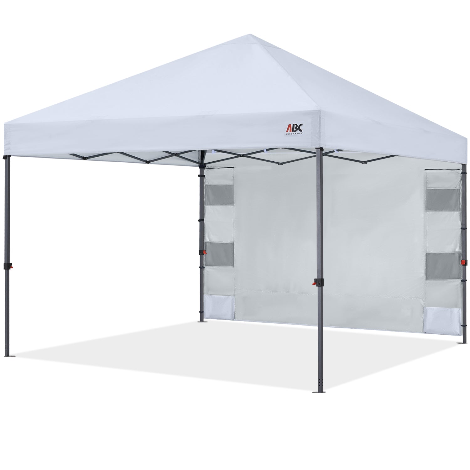 ABCCANOPY 10x10 Pop Up Canopy Tent with Storage Sidewall (Low Crest™)