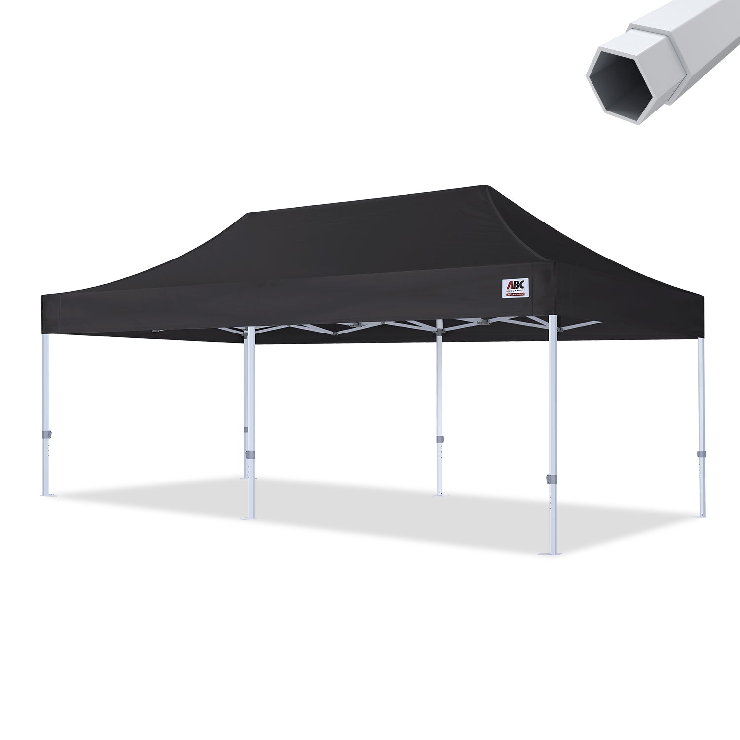 ABCCANOPY S1 Nova Base™-Frame Pro Hexagonal Pop Up Canopy Tent 10x10/10x15/10x20