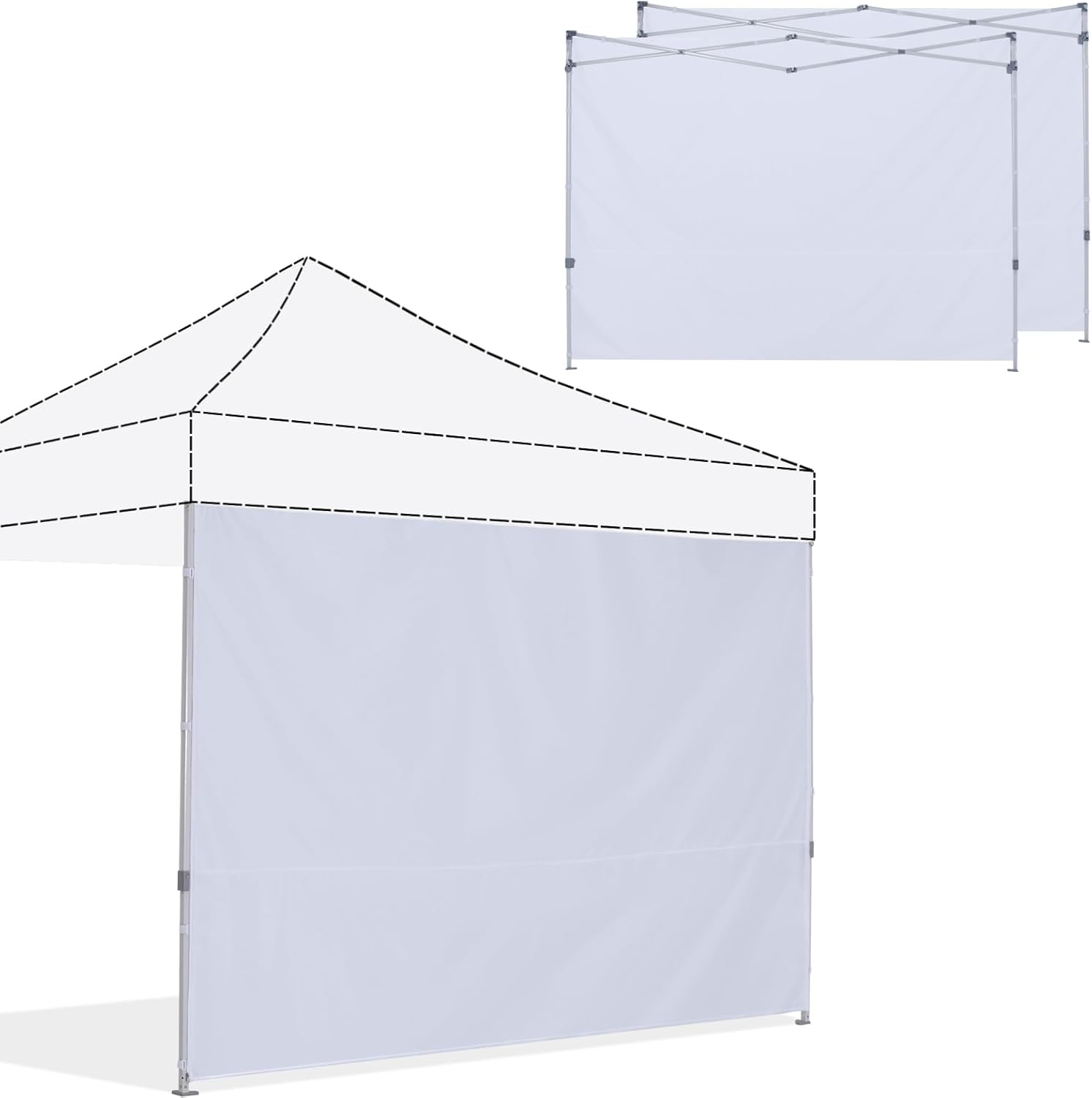 ABCCANOY 10x10 Canopy Sidewalls (2 Packs, 3 Packs)