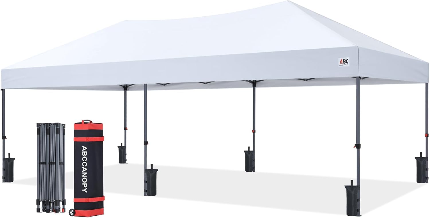 ABCCANOPY Outdoor Pop Up Canopy Tent (Low Crest™) - 8x8, 10x10, 12x12, 10x20