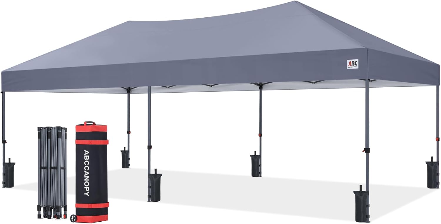 ABCCANOPY Outdoor Pop Up Canopy Tent (Low Crest™) - 8x8, 10x10, 12x12, 10x20