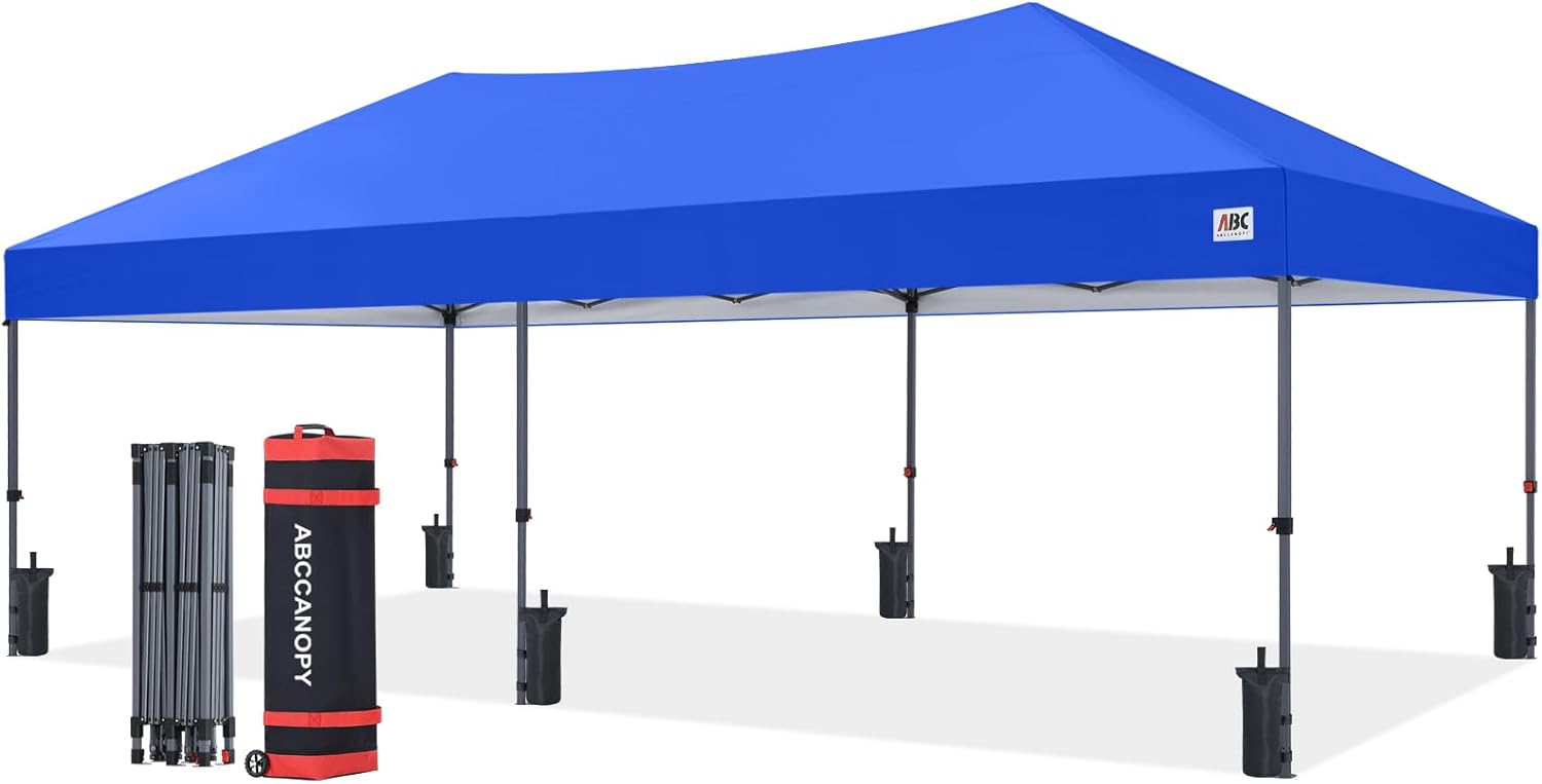 ABCCANOPY Outdoor Pop Up Canopy Tent (Low Crest™) - 8x8, 10x10, 12x12, 10x20