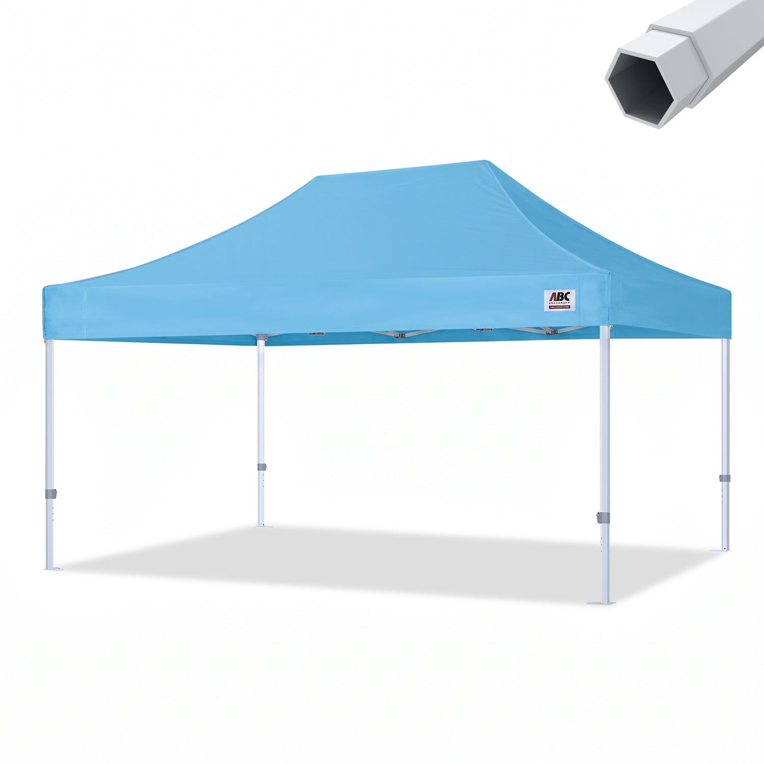 ABCCANOPY S1 Nova Base™-Frame Pro Hexagonal Pop Up Canopy Tent 10x10/10x15/10x20