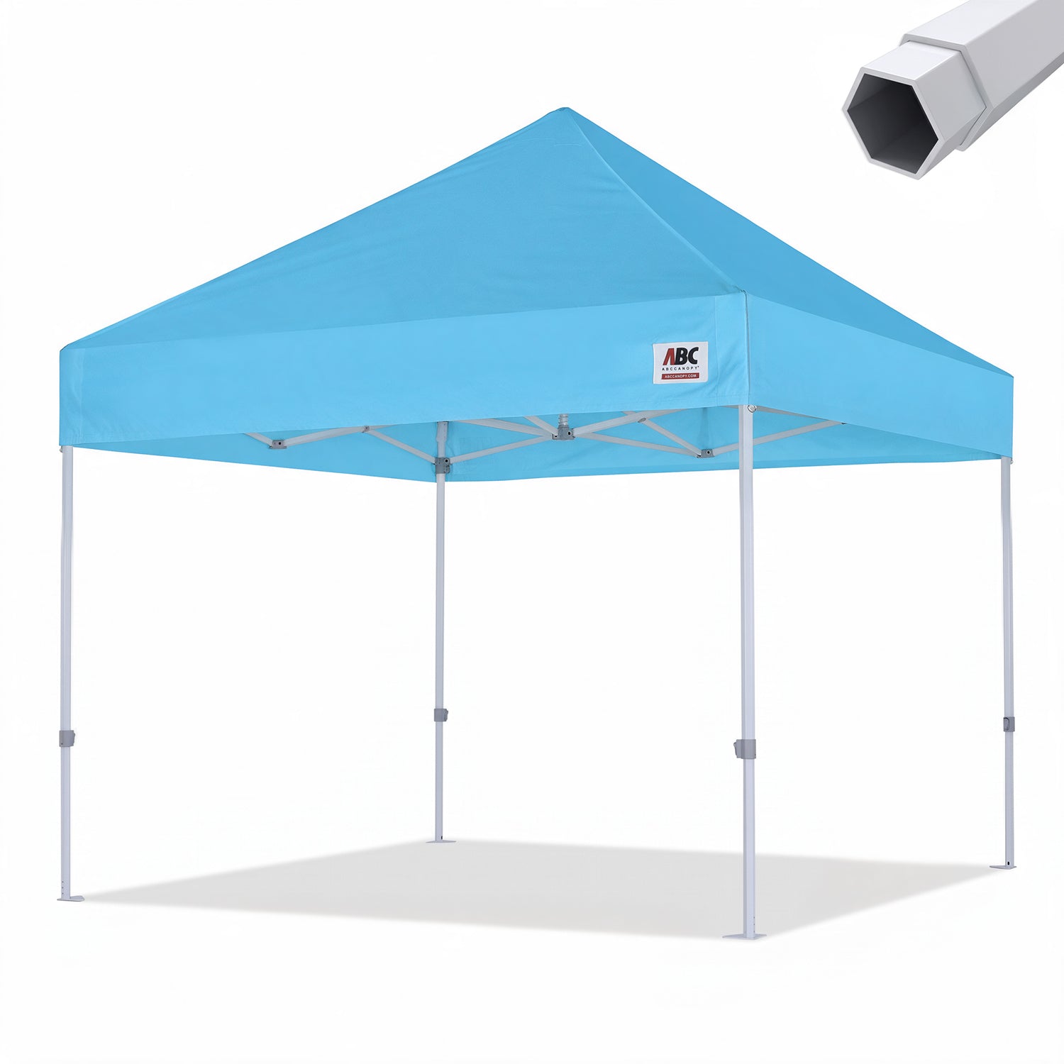 ABCCANOPY S1 Nova Base™-Frame Pro Hexagonal Pop Up Canopy Tent 10x10/10x15/10x20