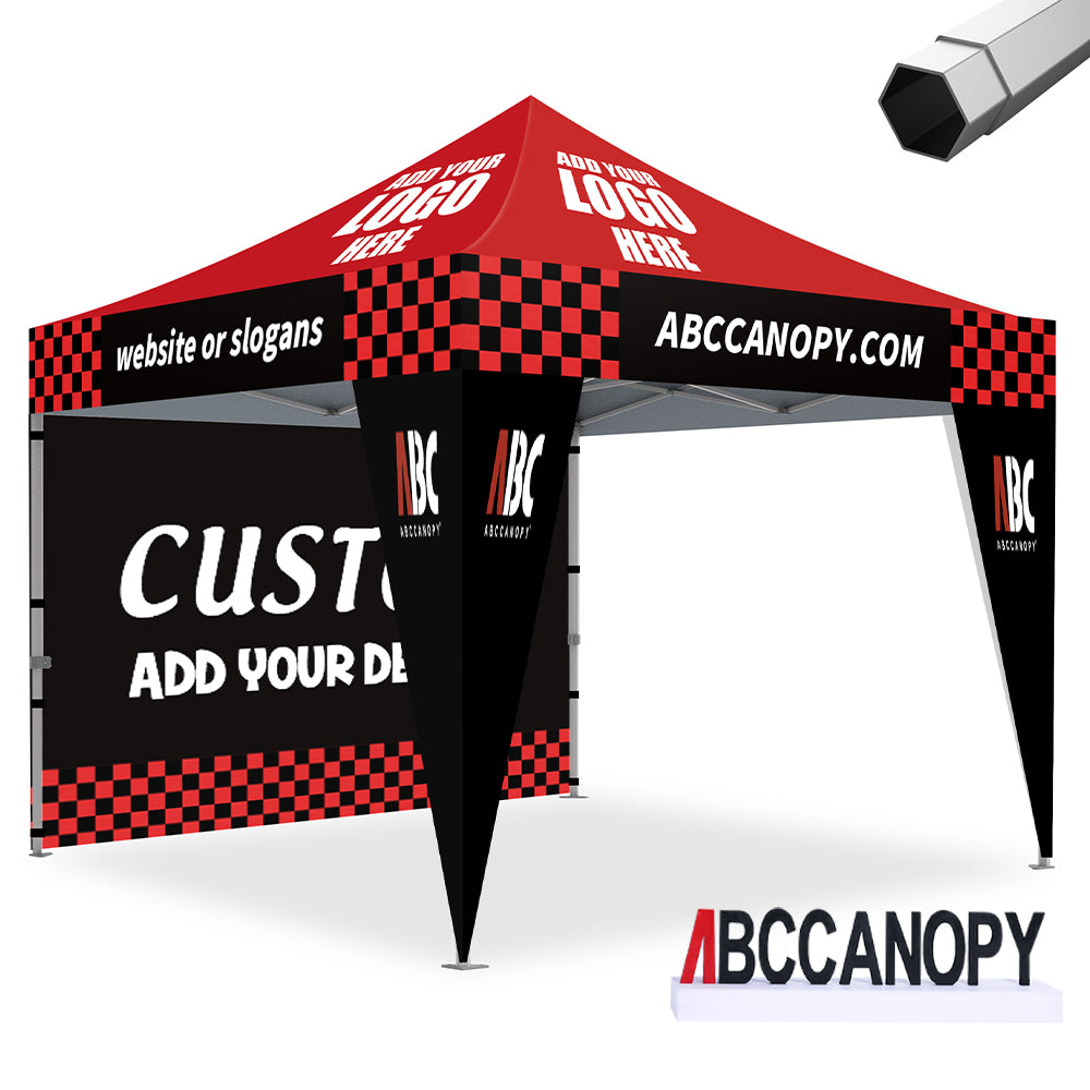 ABCCANOPY S1 Nova Base Custom Canopy Tent with Corner Drapes 10x10