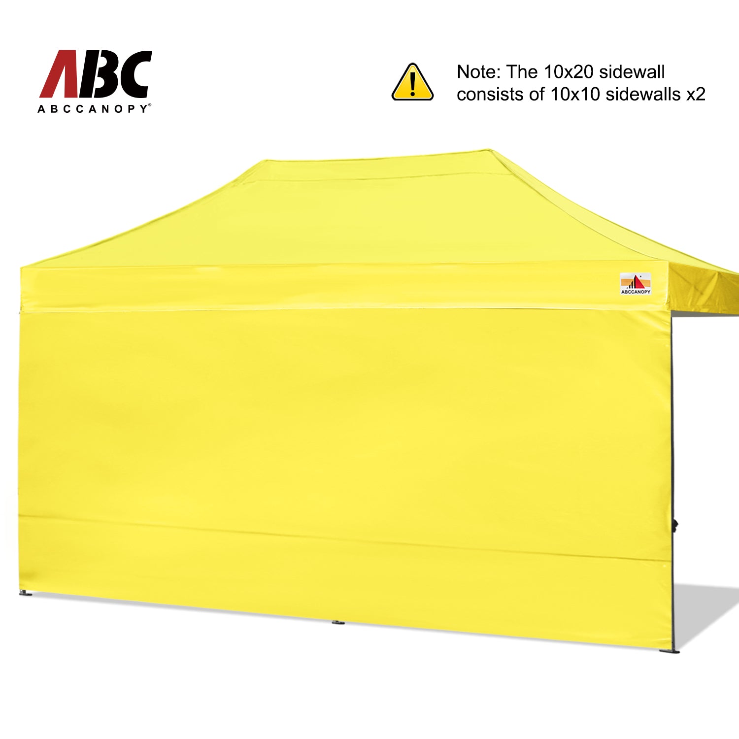 ABCCANOPY Horizontal Velcro Sidewall for 10x10/10x15/10x20 Canopy (Overseas)