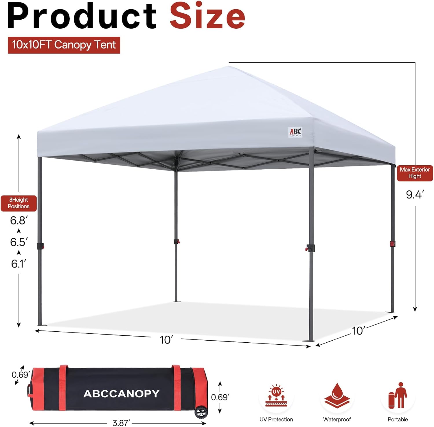 Low Crest™ Outdoor Pop Up Canopy Tent