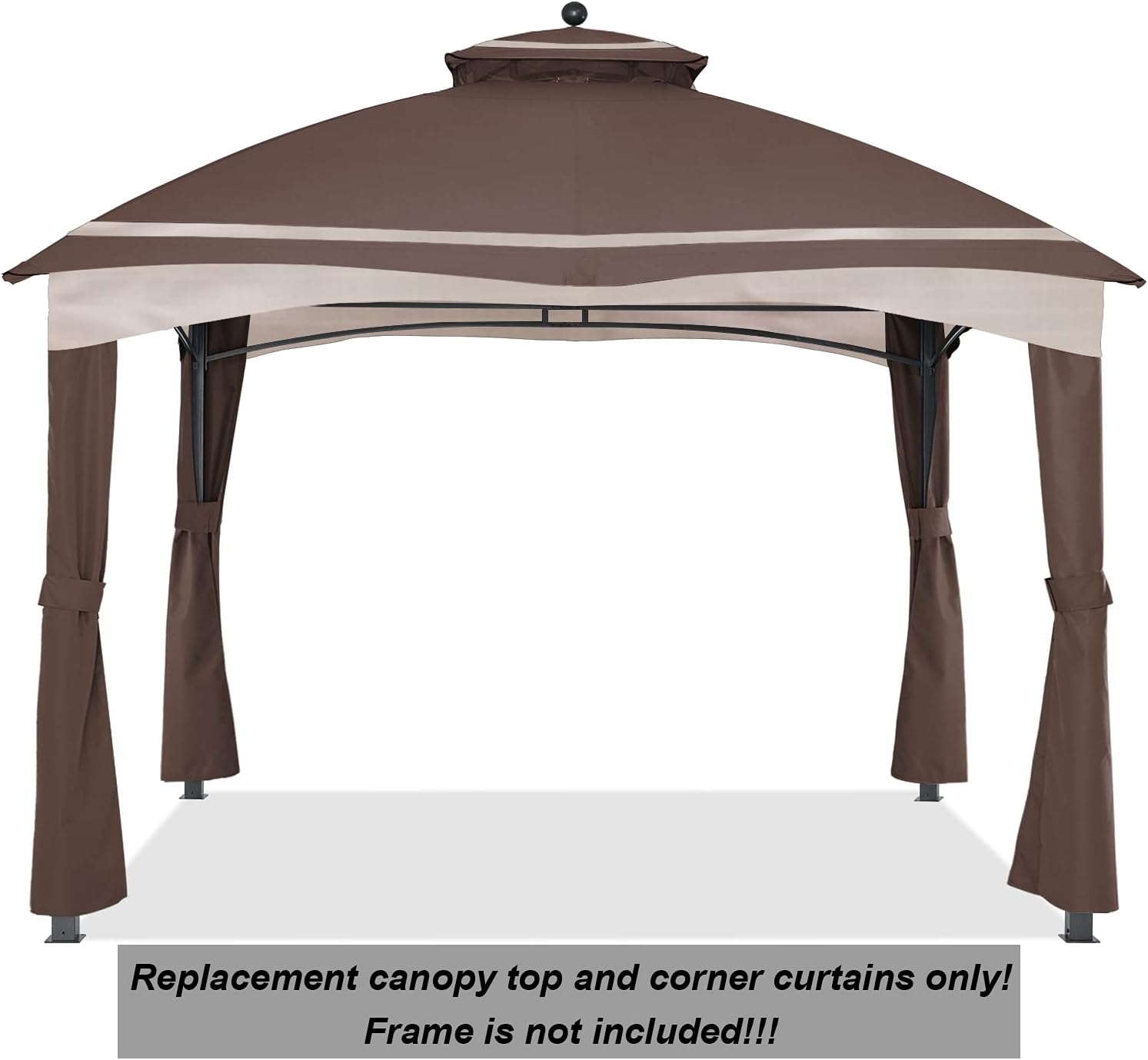 ABCCANOPY 10x12 Gazebo Replacement Top for Lowe's Allen Roth #GF-12S004B-1-CA