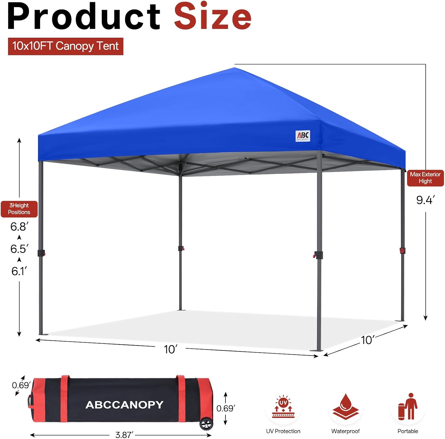 Low Crest™ Outdoor Pop Up Canopy Tent