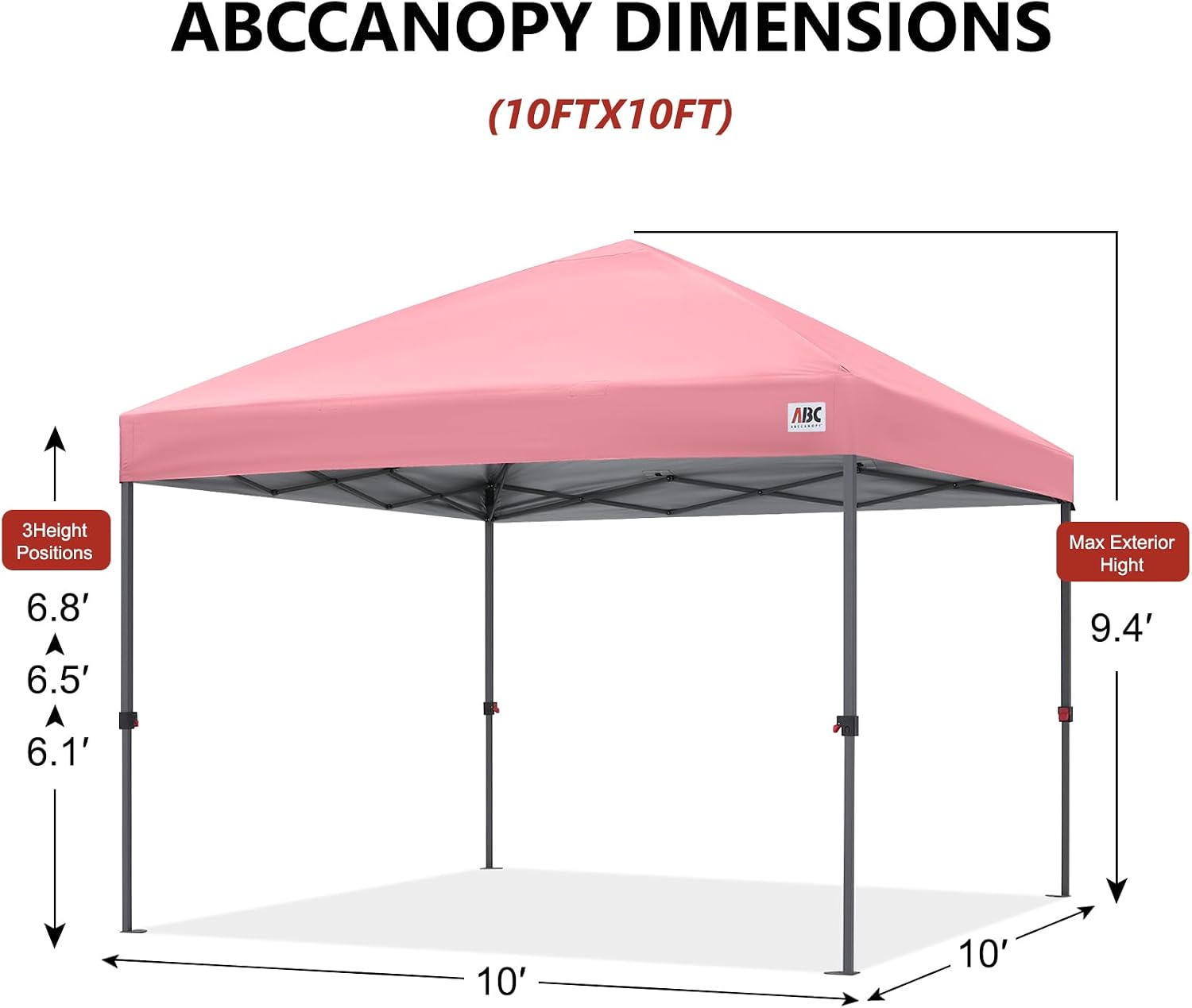Low Crest™ Outdoor Pop Up Canopy Tent
