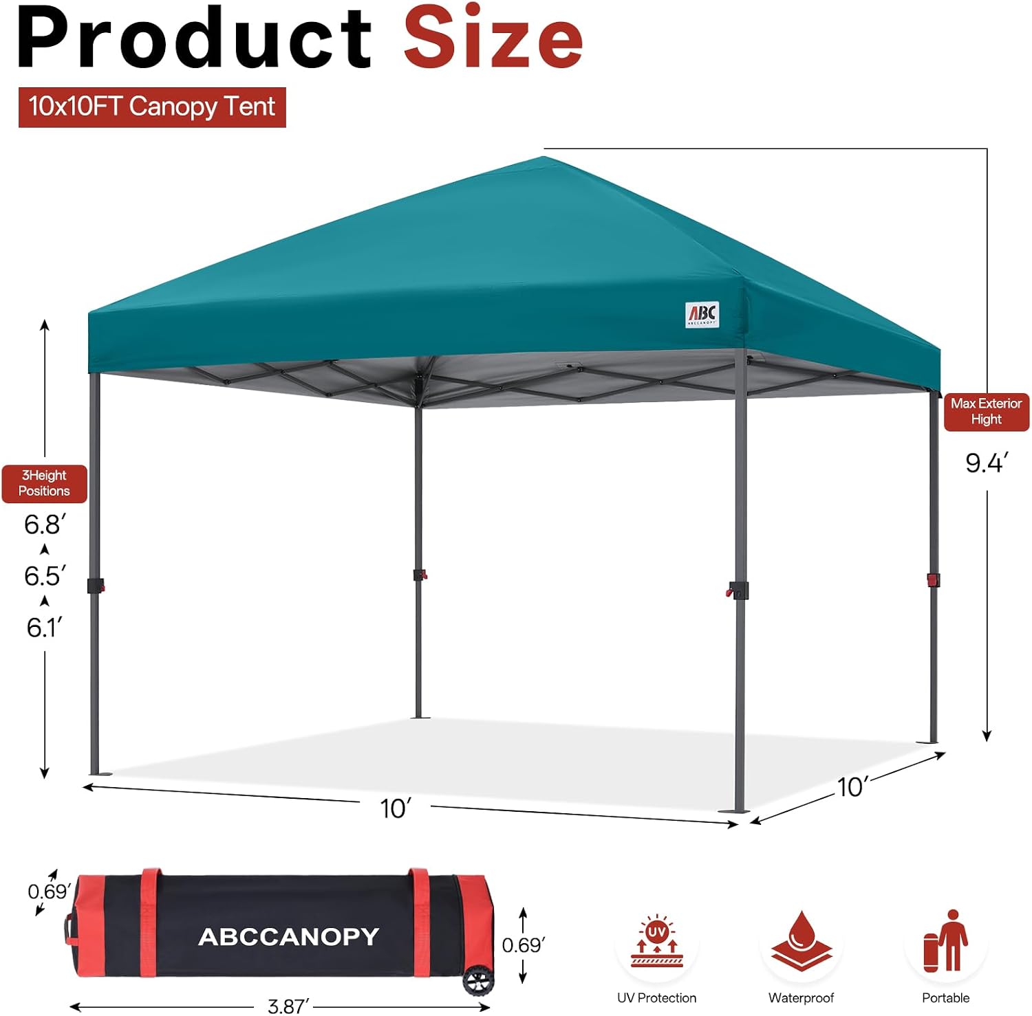Low Crest™ Outdoor Pop Up Canopy Tent