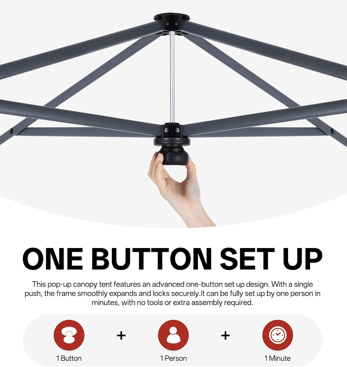 Low Crest™ Outdoor Pop Up Canopy Tent
