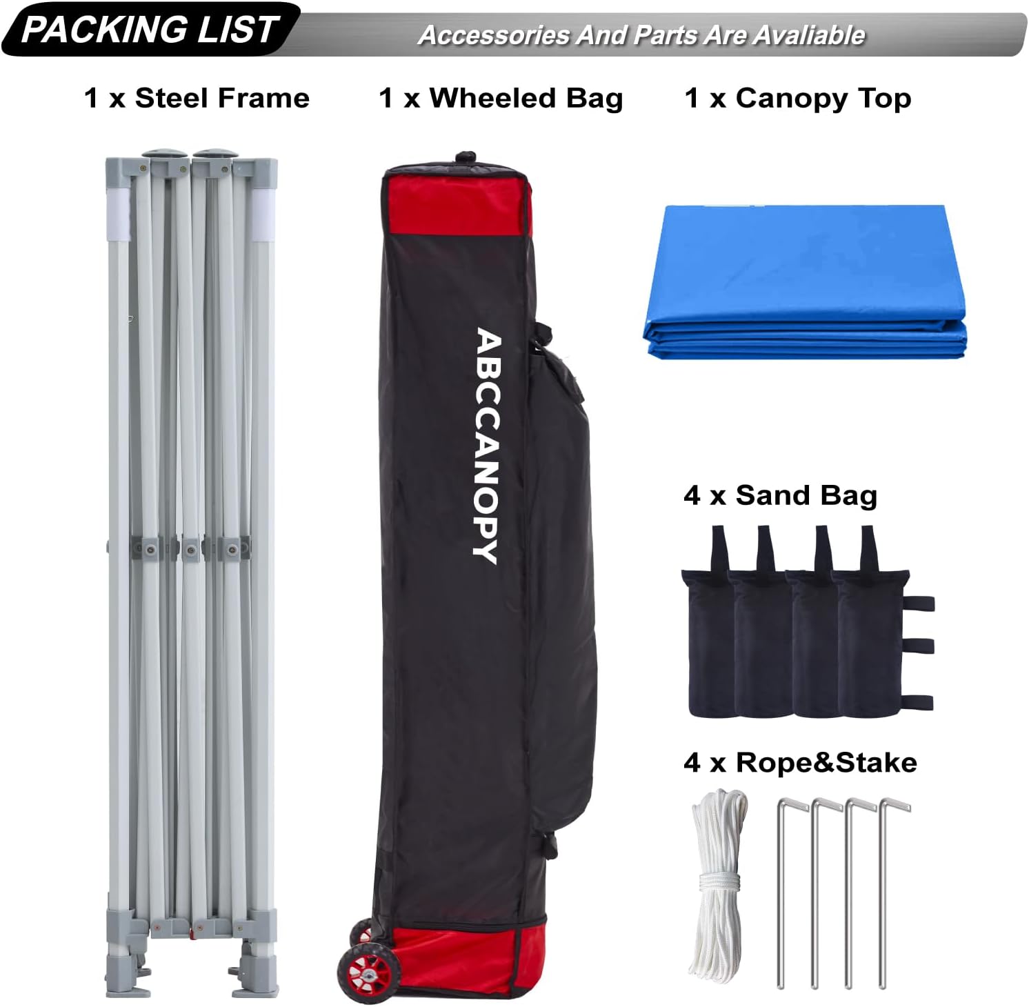S1 Nova Base® - Frame Heavy Duty Pop Up Canopy Tent