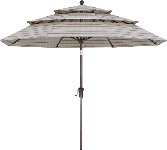 8 foot diameter patio umbrella MASTERCANOPY Valance for Outdoor Table Market 6/8 Ribs Depending on the table selected Clihome 9 ft Patio Umbrella