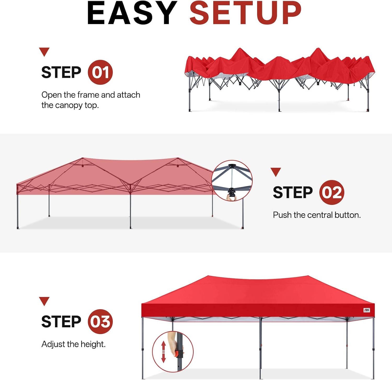 Low Crest™ Outdoor Pop Up Canopy Tent