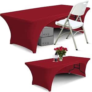 ABCCANOPY Spandex Table Cover Fitted Polyester Tablecloth (Incomplete encirclement)