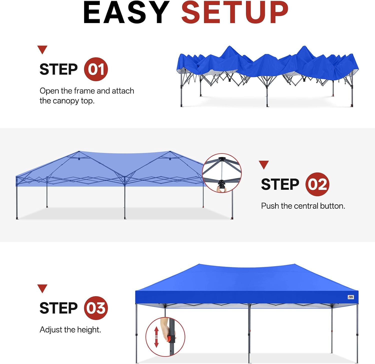 Low Crest™ Outdoor Pop Up Canopy Tent