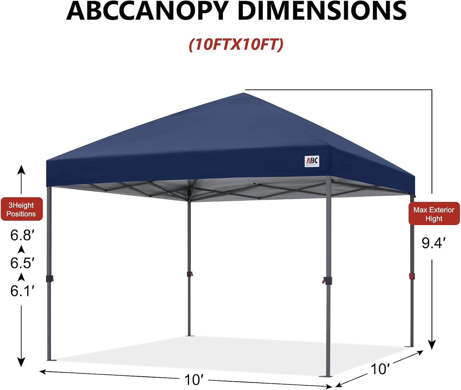 Low Crest™ Outdoor Pop Up Canopy Tent