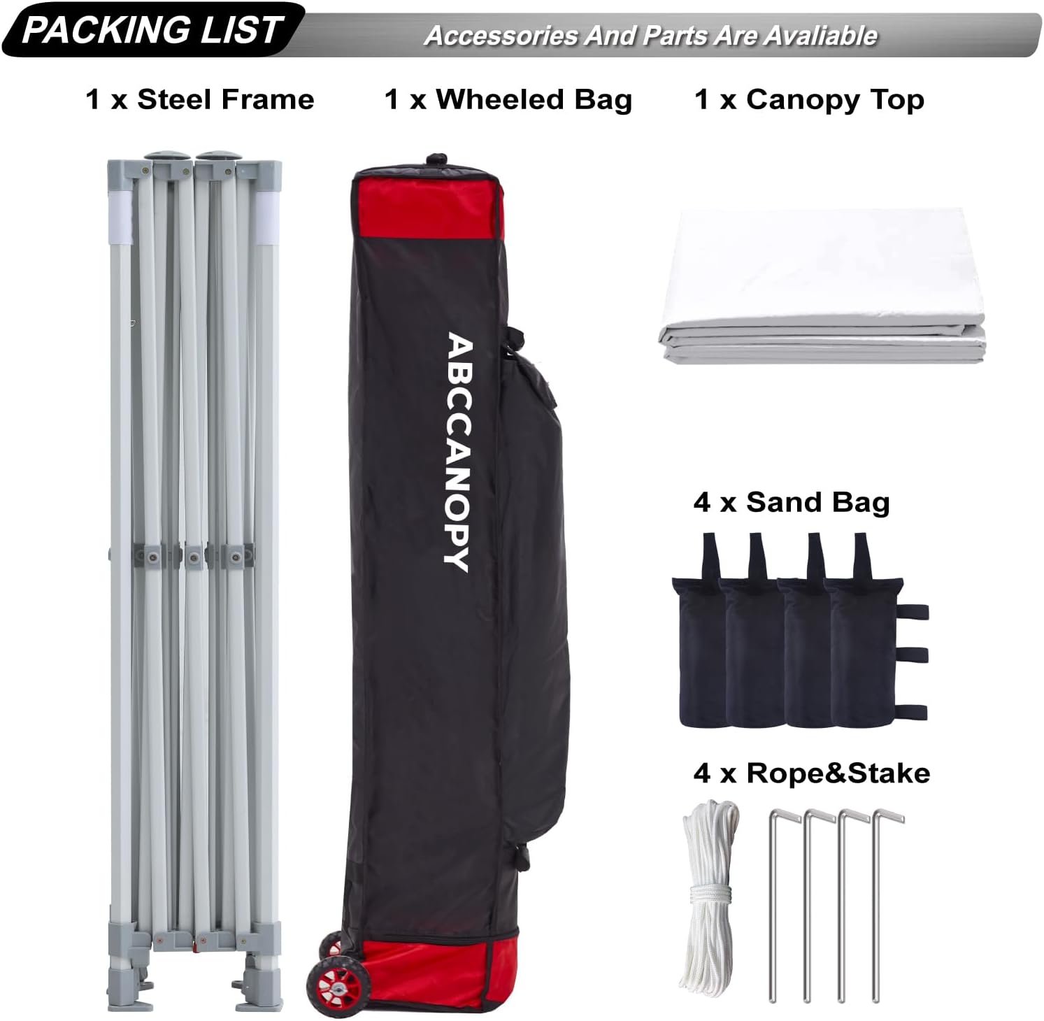 S1 Nova Base® - Frame Heavy Duty Pop Up Canopy Tent