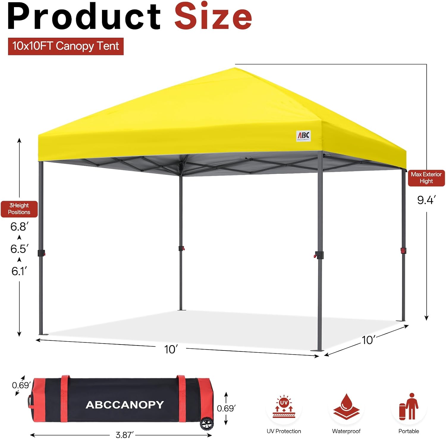 Low Crest™ Outdoor Pop Up Canopy Tent