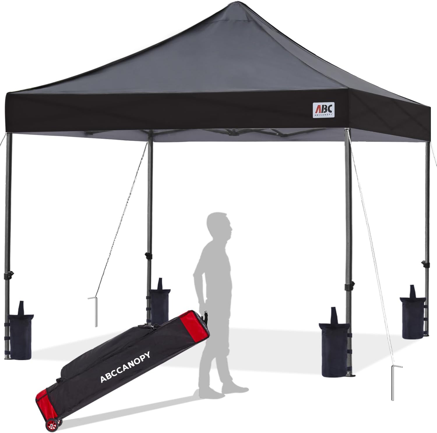 ABCCANOPY S1 Nova Base® - Lite Commercial Pop Up Canopy Tent 10x10/10x15/10x20