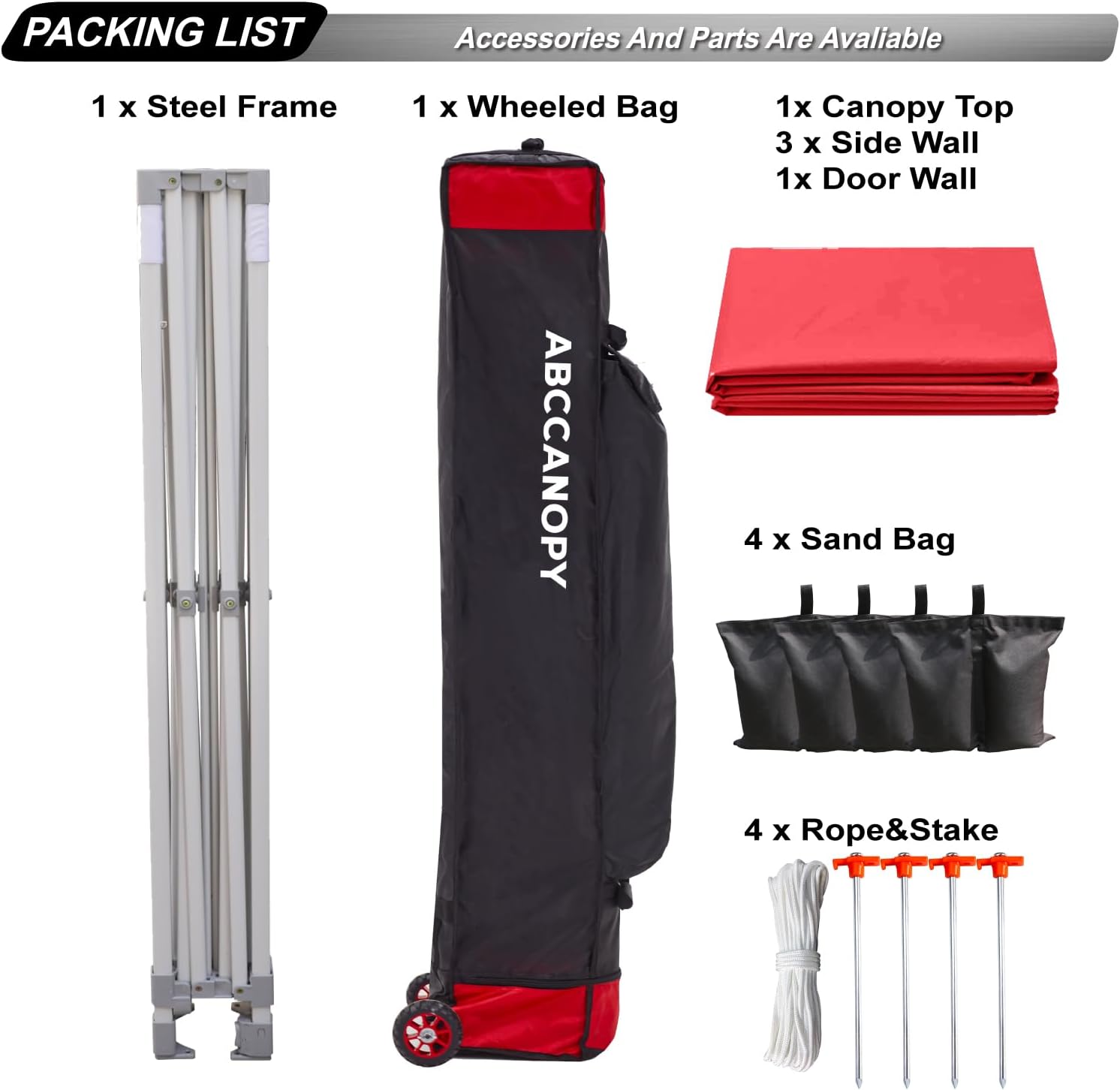 S1 Nova Base® - Lite Pop Up Canopy Tent with Sidewalls 8x8/8x12/8x16